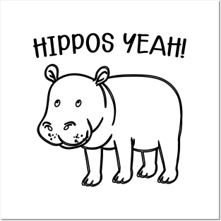 Hippo - Hippos Yeah! Posters and Art